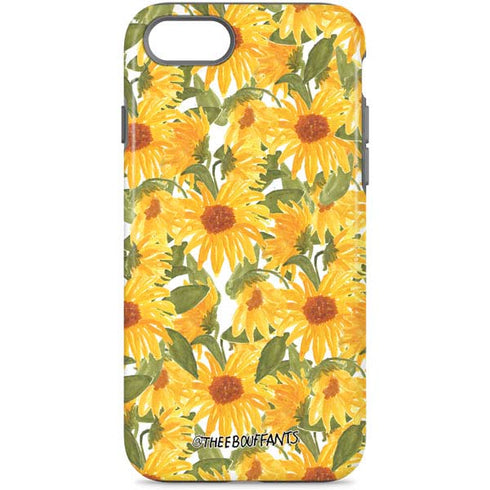 Bouffants and Broken Hearts Sunflowers iPhone Cases